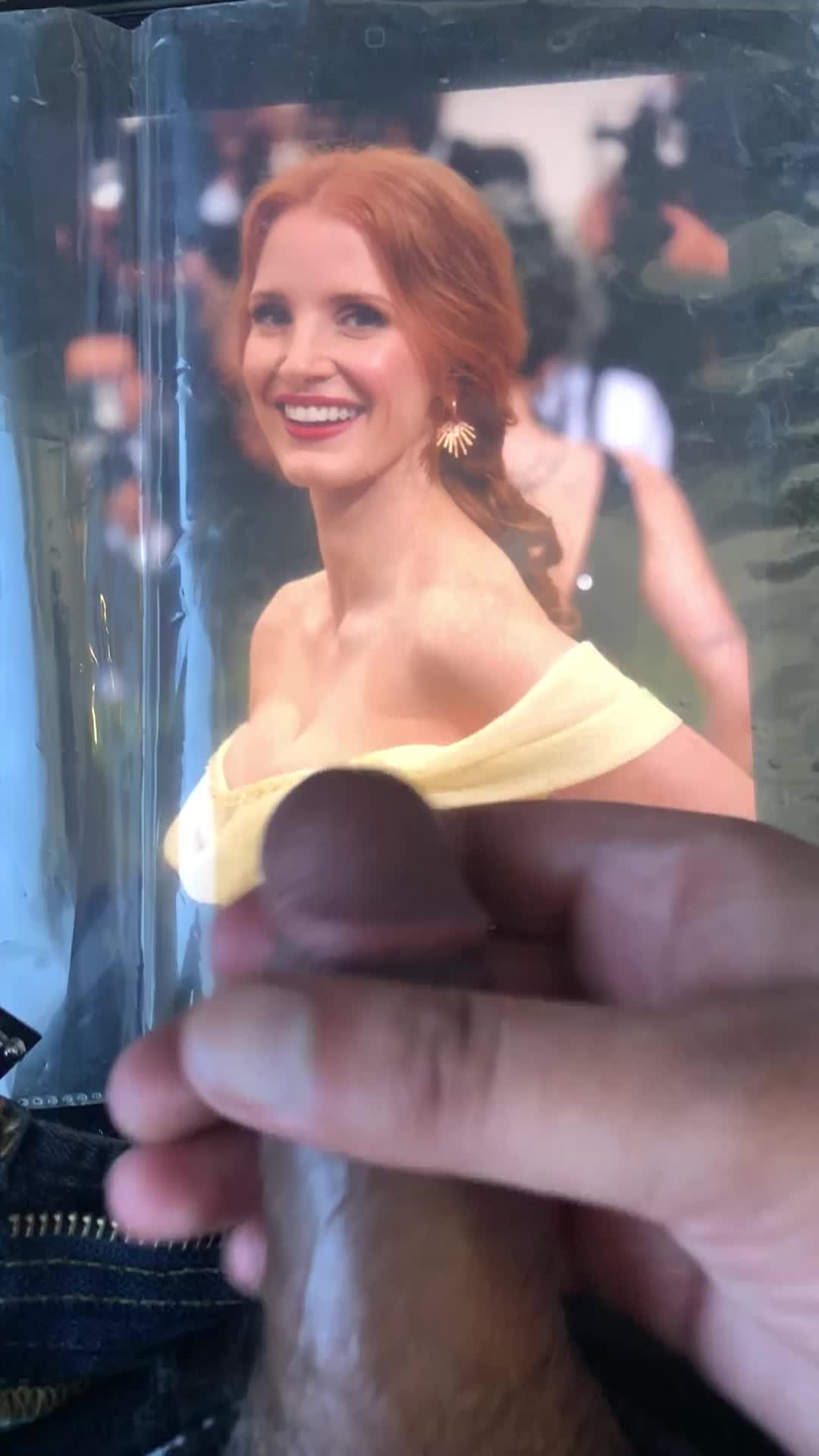 Jessica Chastain gets IT!