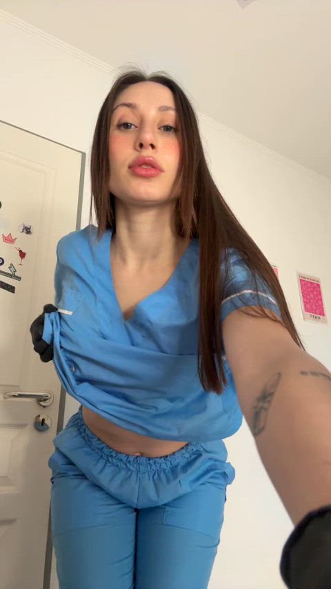Do you like the way scrubs hug my body
