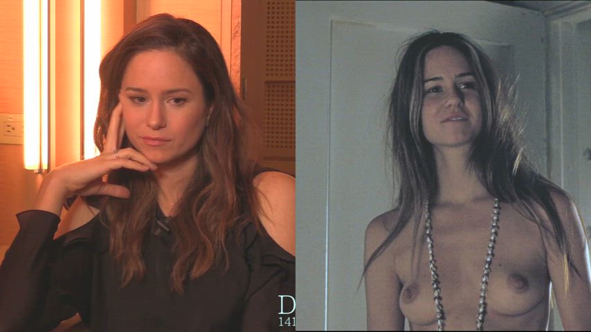 Katherine Waterston talking about getting naked