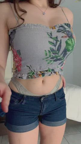 Amateur Barely Legal Big Tits Bouncing Tits College Jiggling Shorts Teen Titty Drop Porn GIF by lamsinka89