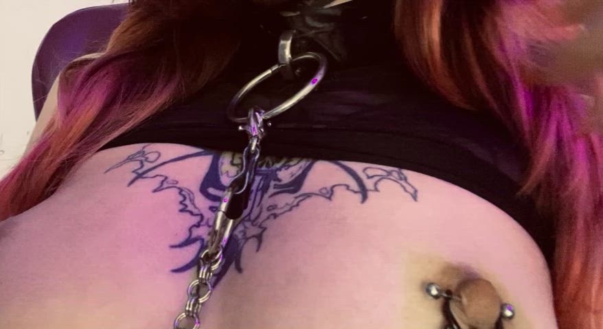 Did u like my small piercing nipples ? Come ask me to my free channel on telegram @mistresslilith08 thumbnail