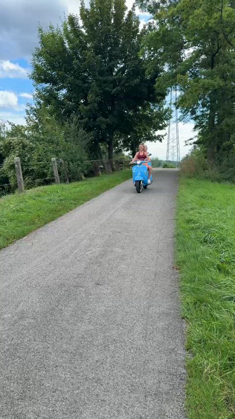 She only want to give my boobies fresh air