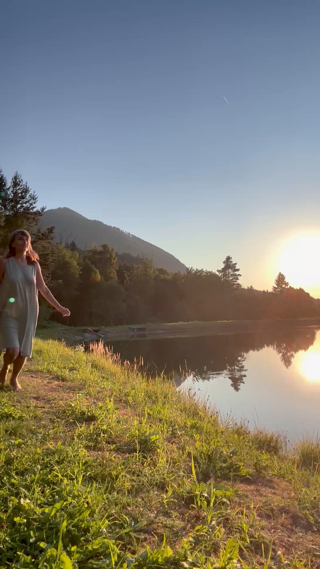 Golden hour in the local park just got even more exciting