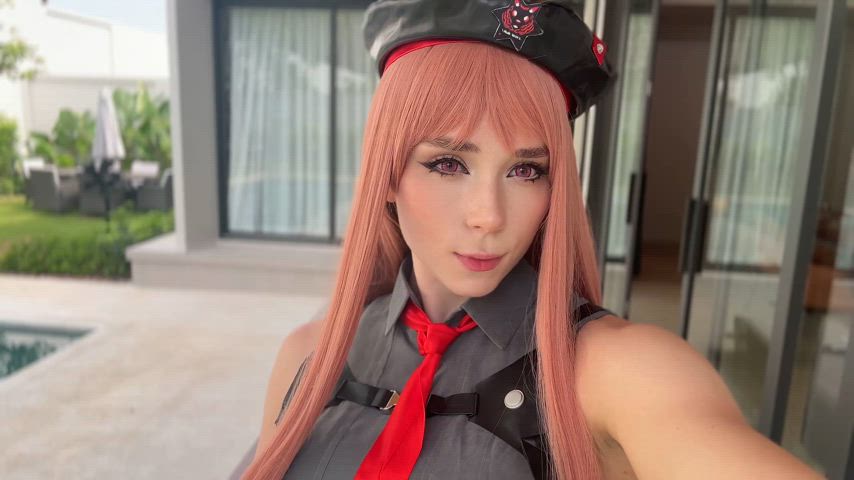 Amateur Cosplay Costume Cute NSFW Solo Porn GIF by sweetiefox