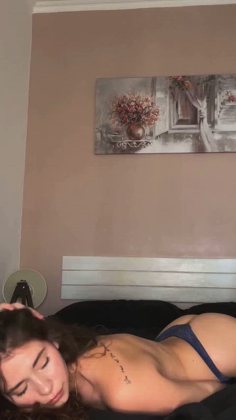 18 Years Old Lingerie Petite Pussy Stockings Tiny Twerking Porn GIF by lulumore