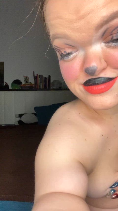 Little midget is extra naughty tonight