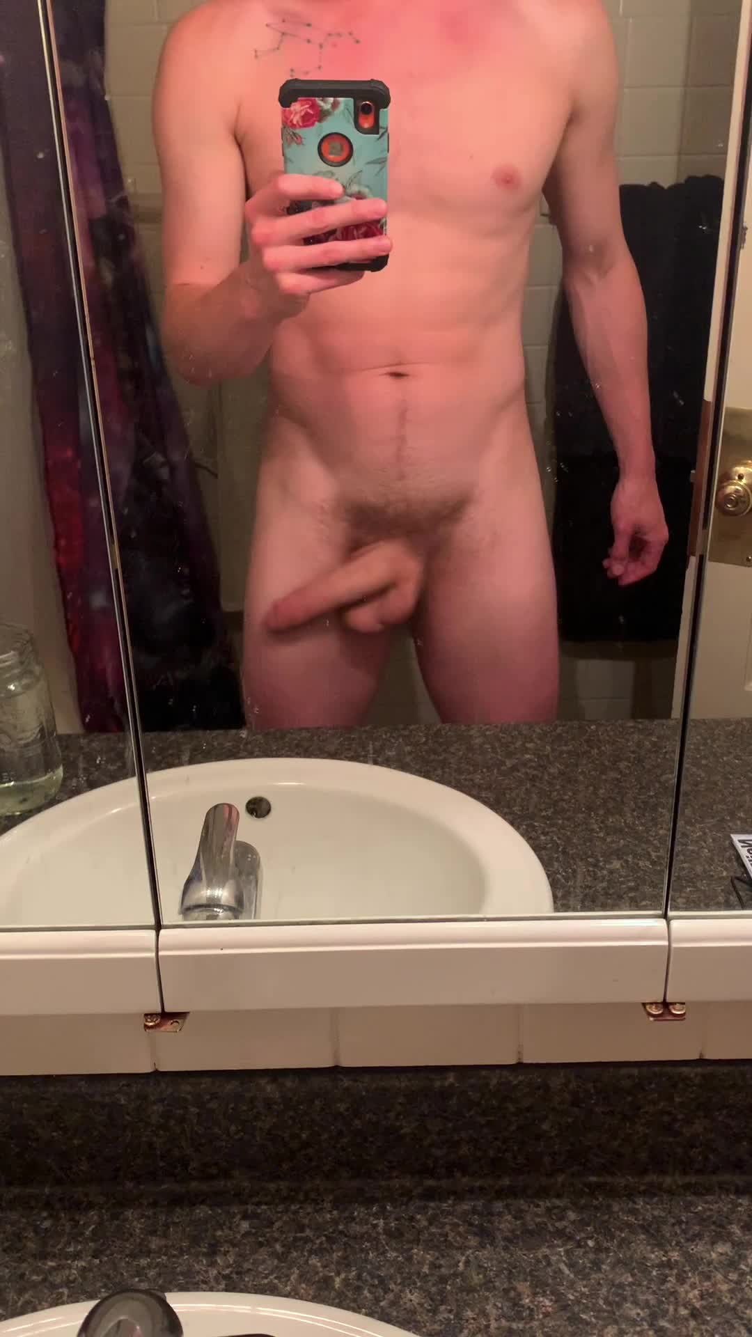 heavy, proud, verbal big dick swinging and bragging