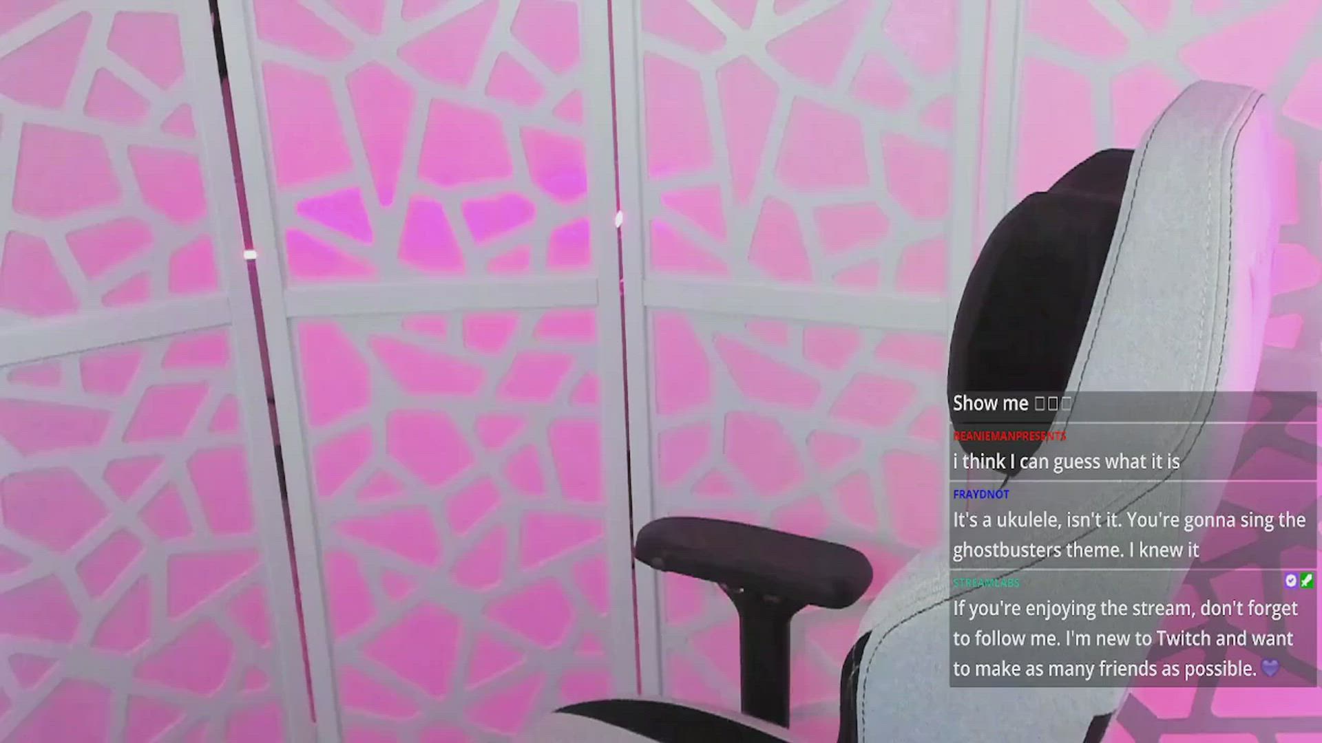 Had to complete the streamer look