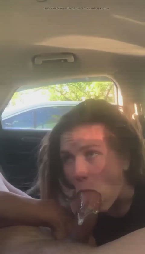 BBC Blowjob Car Car Sex Interracial White Girl Porn GIF by manemane6
