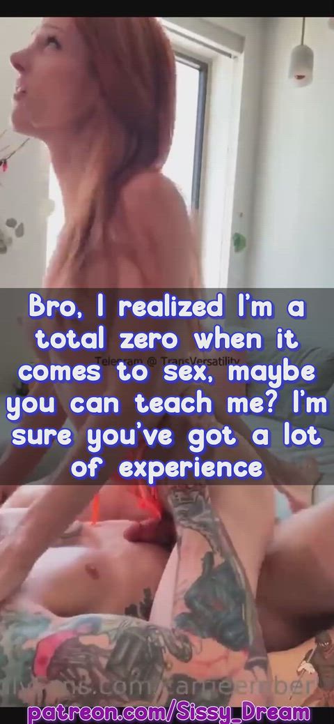 Asking your roommate for sex advice