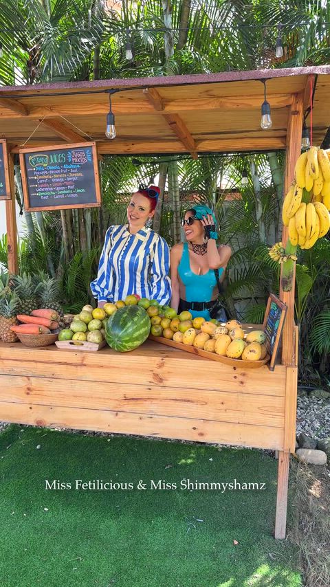 Fruit ladies 🍋‍🟩🍉