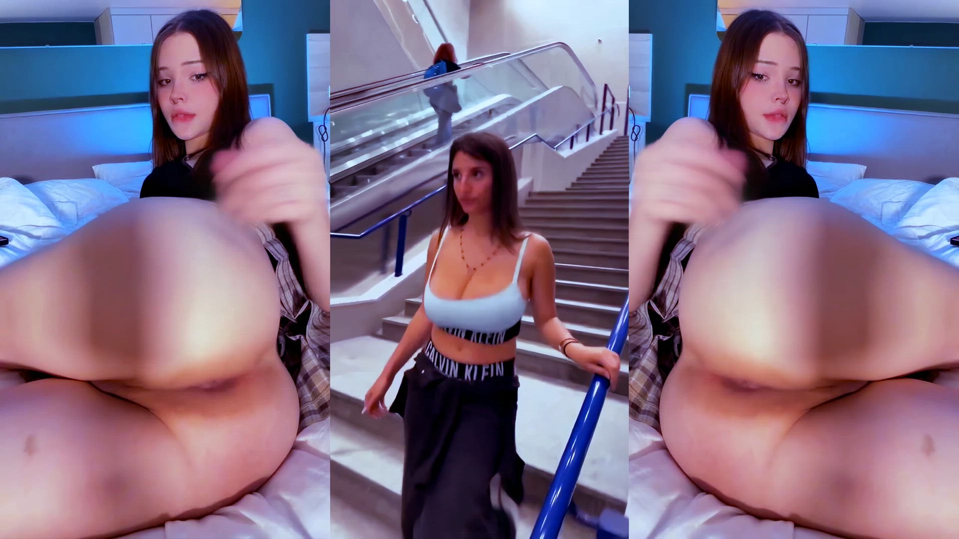 Dance, Dancing, Gooning, PMV, Split Screen Porn, TikTok
