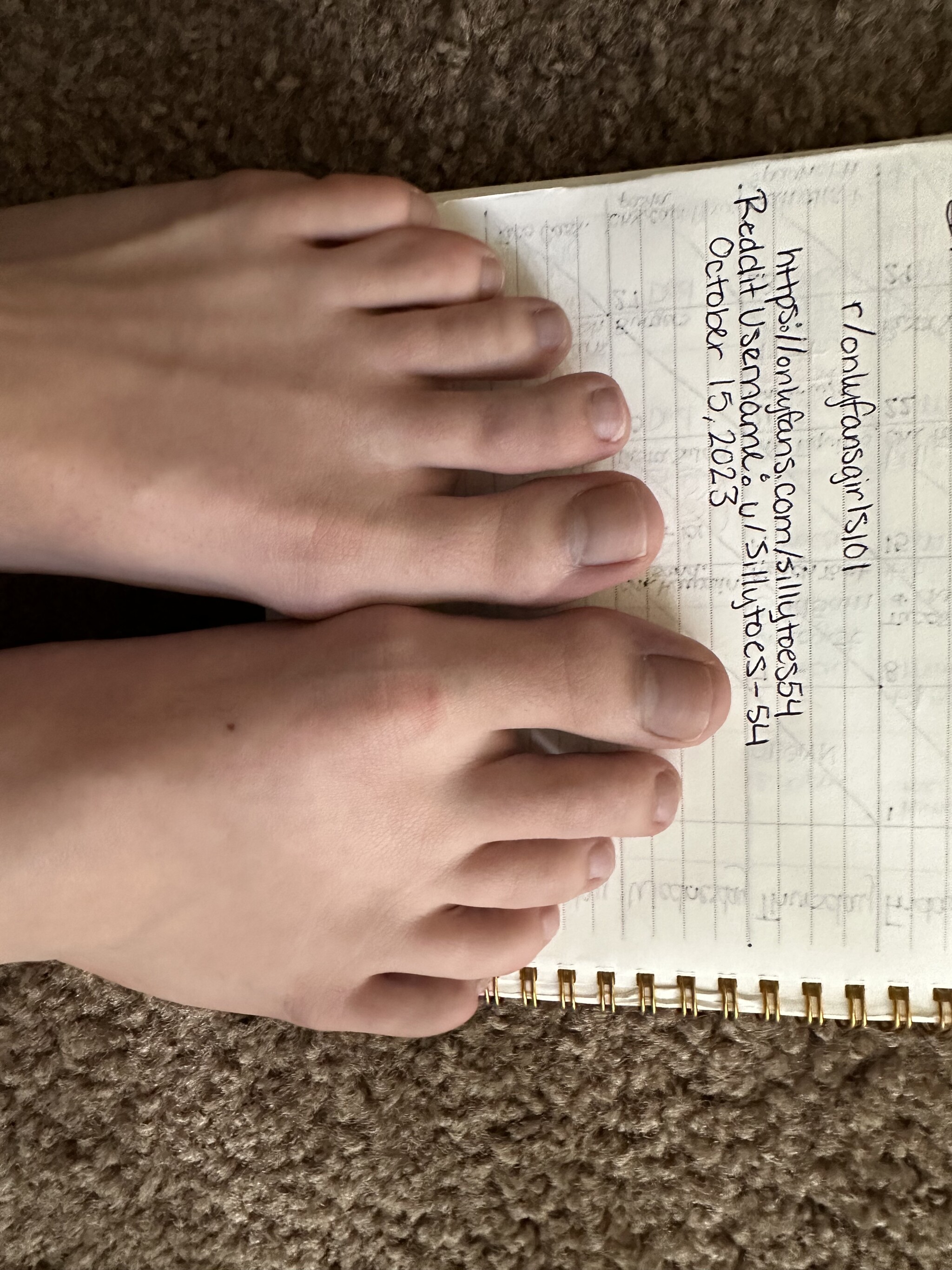 General ass feet white