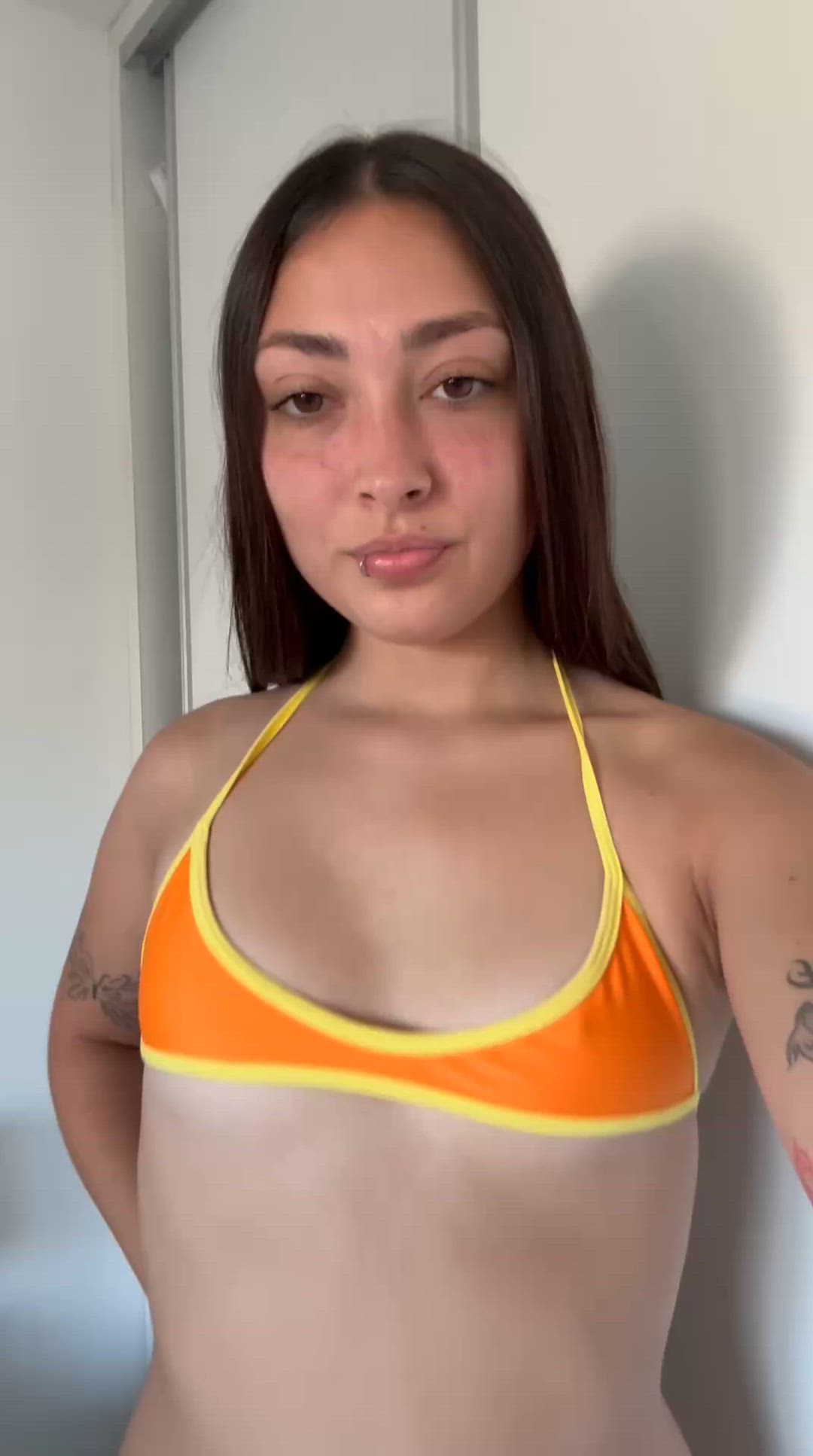 Do I seem hot even with my small tits baby F18