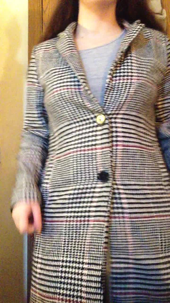 Here's me taking my church outfit off