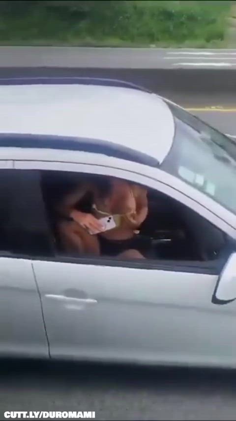 Amateur Ass Exhibitionist Latina Public Stranger Tits Trashy Boners Trucker r/NSFWFunny Porn GIF by duromami