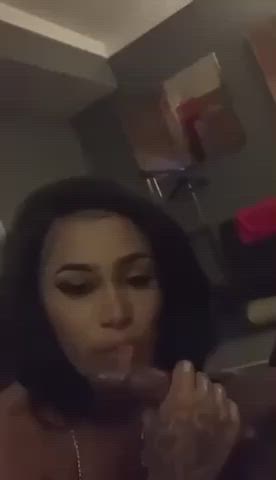 These Ebonys Tag Teamed His Cock and Won