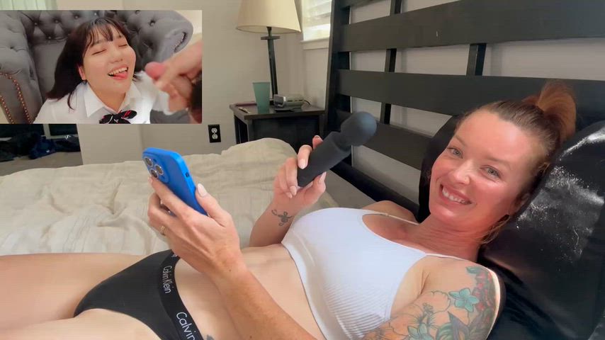 My Fridays always seem to end up with me watching some bukkake porn. I thought this widow was so hot. She was drenched