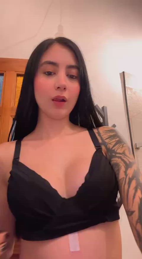 Do you think my boobs are too small for you?