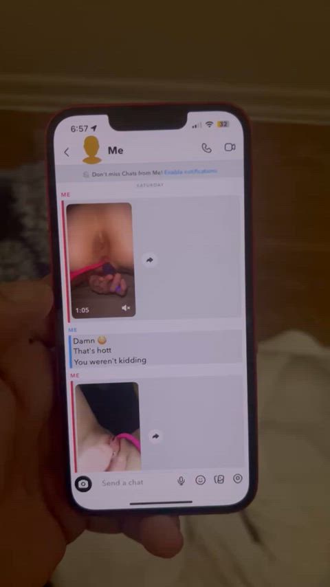 Cheating on Snapchat