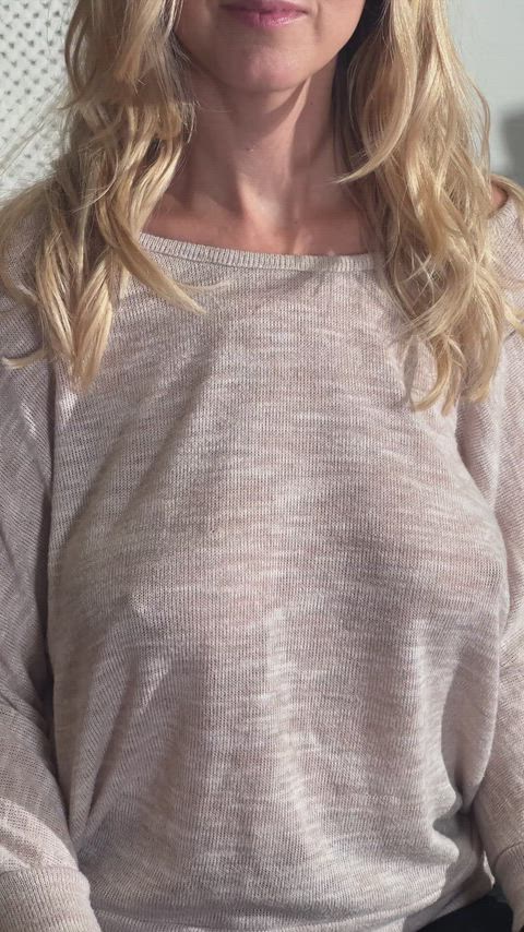 When the sweater goes up, the fun begins