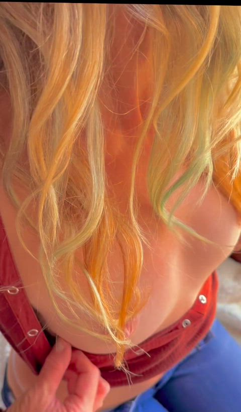 On my knees front to back