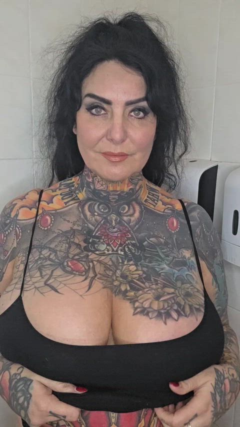 Amateur Big Tits OnlyFans Tits Porn GIF by tattoobayo
