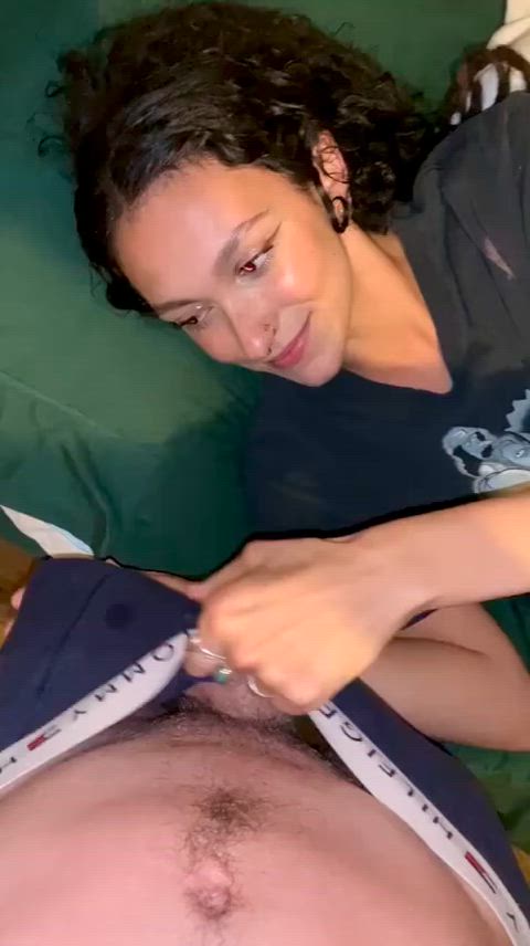 Amateur Blowjob Homemade Porn GIF by curlypigtail254