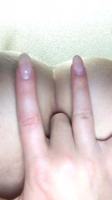 Just fingering my ass!