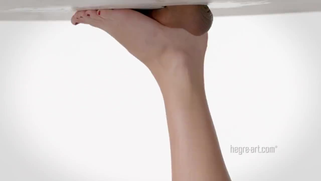 Sensual Cock Massage Under Table