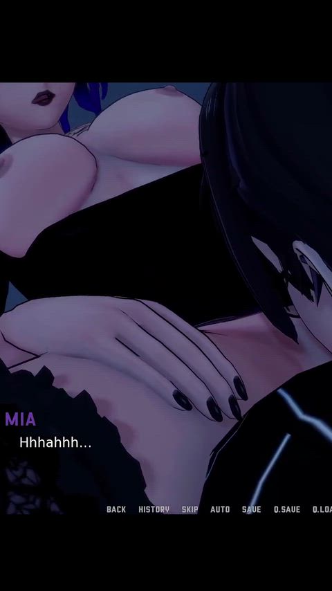 A little warm-up before the action for Mia from [ Goth Gasp ]