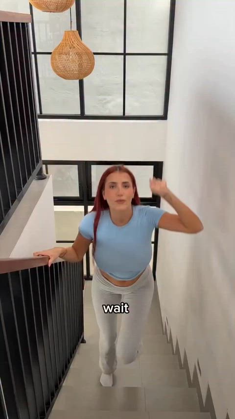 19honeysuckle 24/7 Big Tits Bouncing Tits Curvy OnlyFans Redhead Tits cumslut milfnhoney Porn GIF by obscyraelle