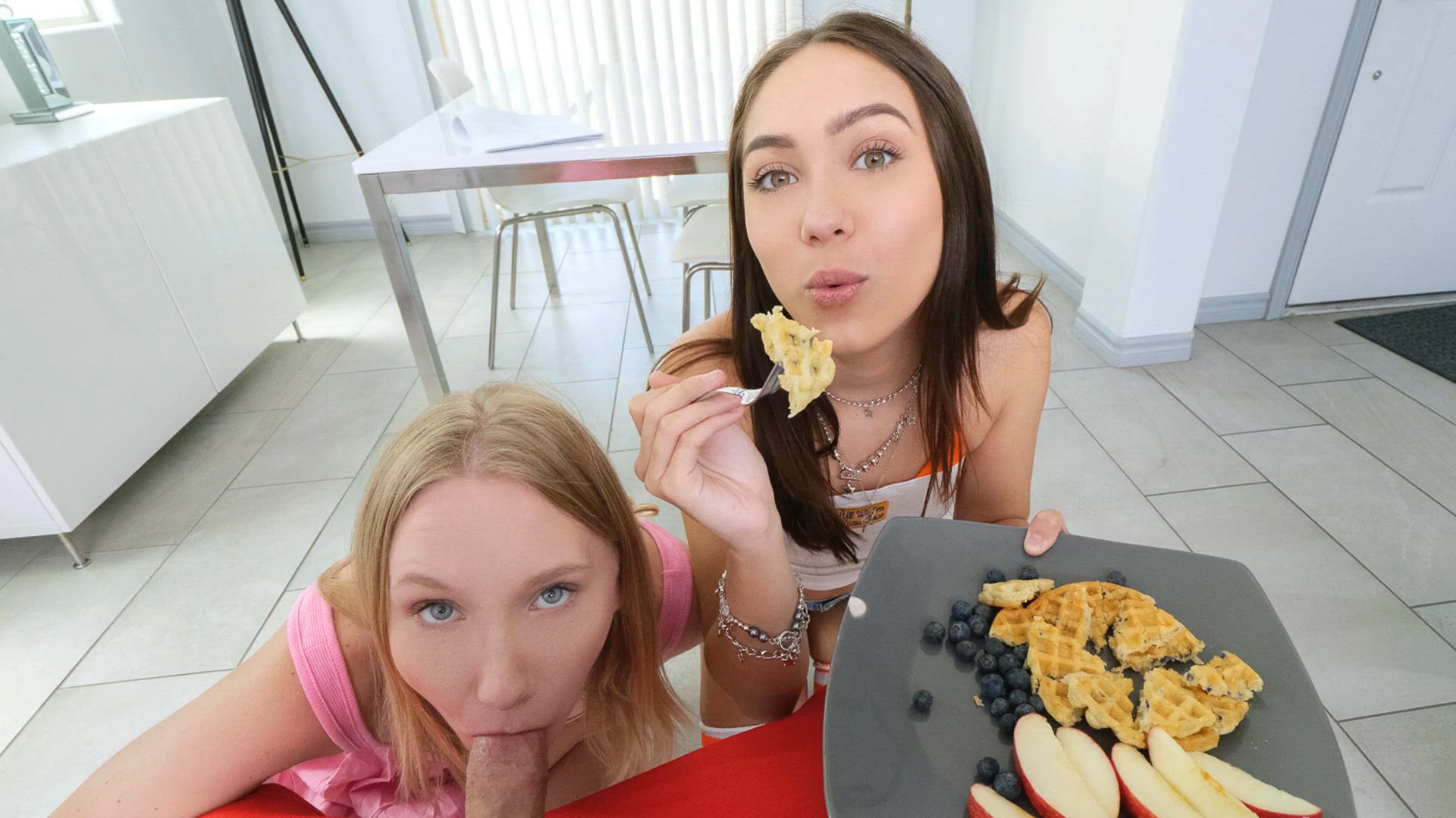 Blowjob, Cute, Deepthroat, Doggystyle, Hardcore, Orgasm
