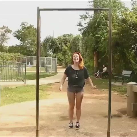 Big Tits Outdoor Tits Porn GIF by redrider45