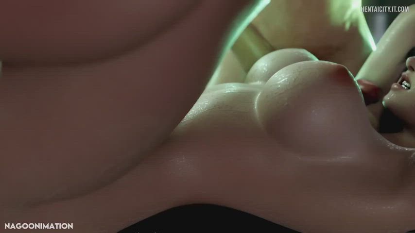 Tifa Lockhart Wet Pussy Penetration in Threesome [Nagoonimation]