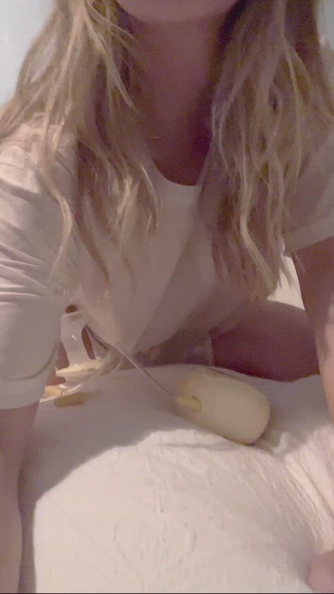 Lactating Milk Milking Porn GIF by thefunmilf