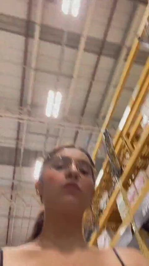 Amateur Big Tits Caught Exhibitionism Exhibitionist Flashing Natural Tits Public Voyeur r/CaughtPublic Porn GIF by populardick