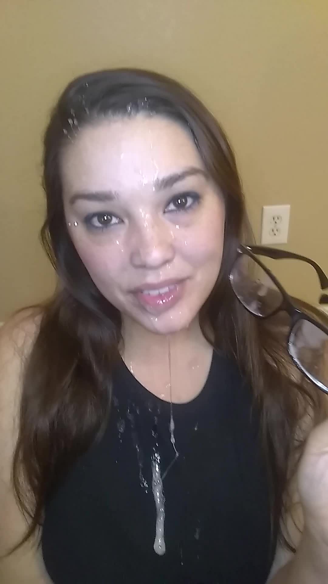 Just cleaning my glasses