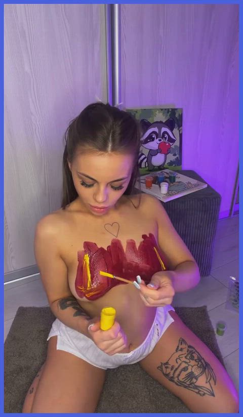 Animation BBC Dildo Gay Latina Sex Solo TikTok Trans Woman Wet Pussy Porn GIF by nikki_t