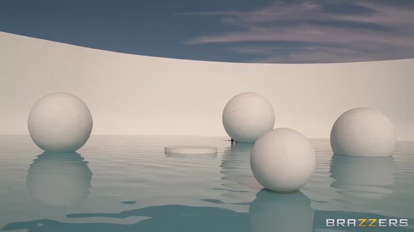 I upscaled Nikki's Brazzers Trailer Scene - Wet Butt Sex Red Latex  (2013)