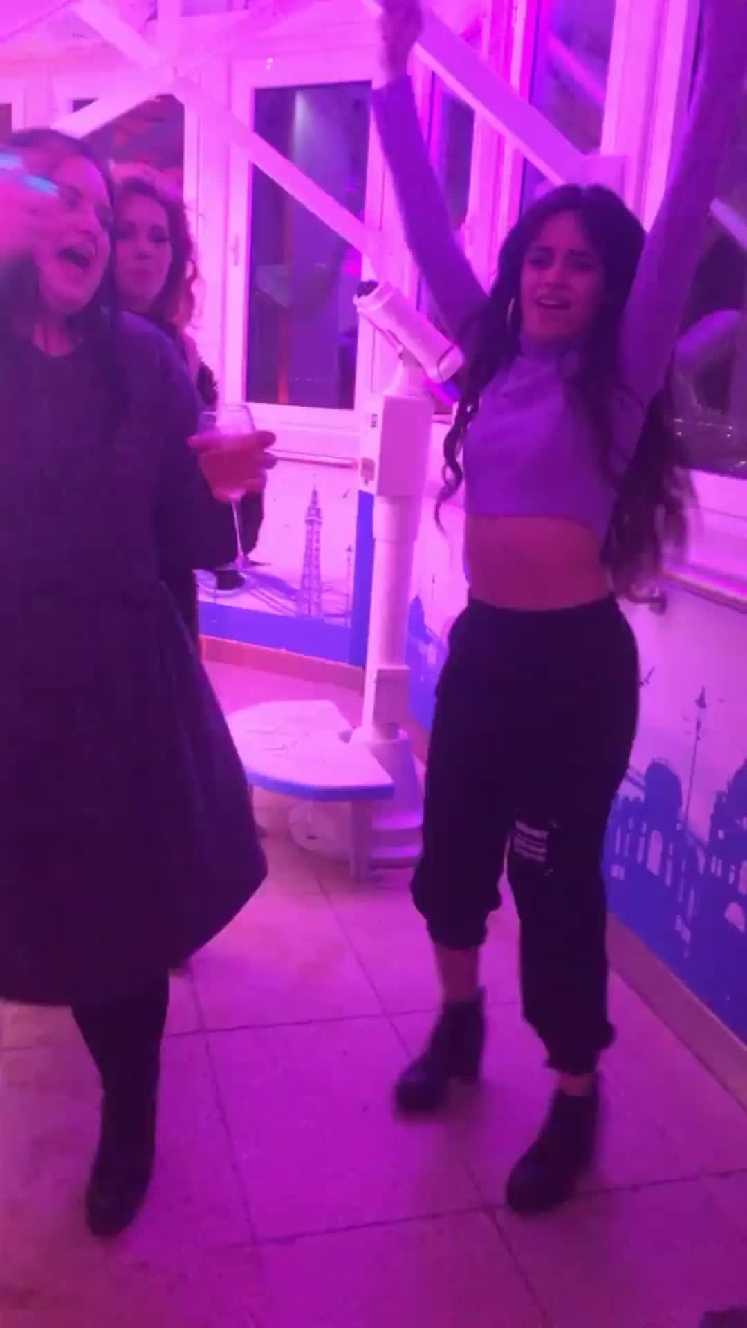 Camila Cabello celebrating her birthday