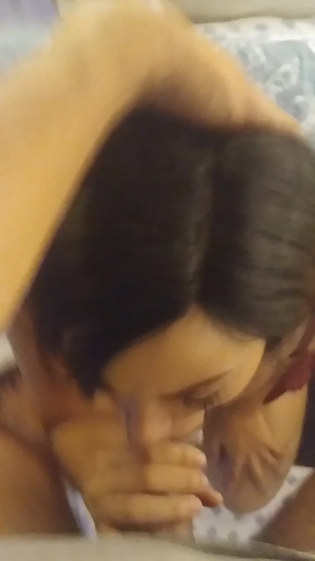 Sucking daddy's cock