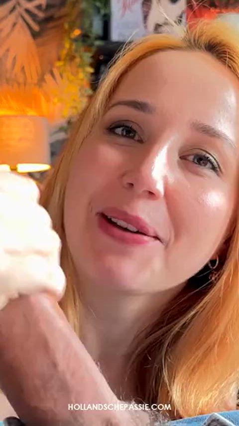 Big Dick Blowjob Dutch POV Porn GIF by adultprime