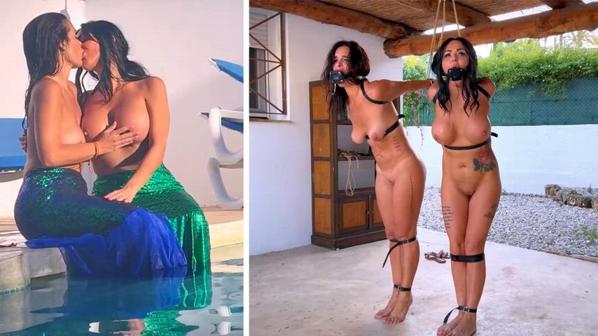 Latina X Scarlett Rose In: The Mermaids Captor