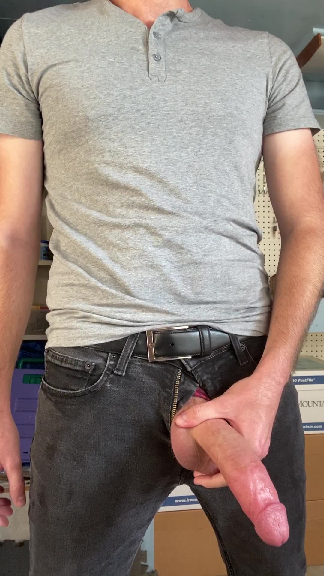 You love being a big cock tease