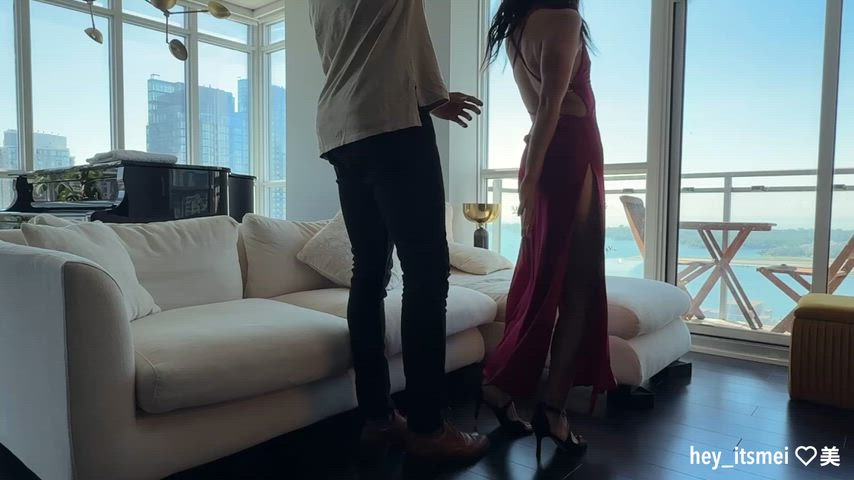Anal Asian BBC BBC slut Facial Hotwife Interracial MILF Petite Small Tits Porn GIF by heyitsmeixxx