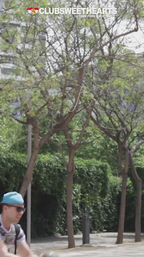 Outdoor PetitTits Petite Public SweetPetite Teen Teens r/FuckOutdoors Porn GIF by adultprime