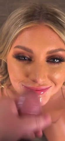 Facial Kayley Gunner Smile Porn GIF by mollatare