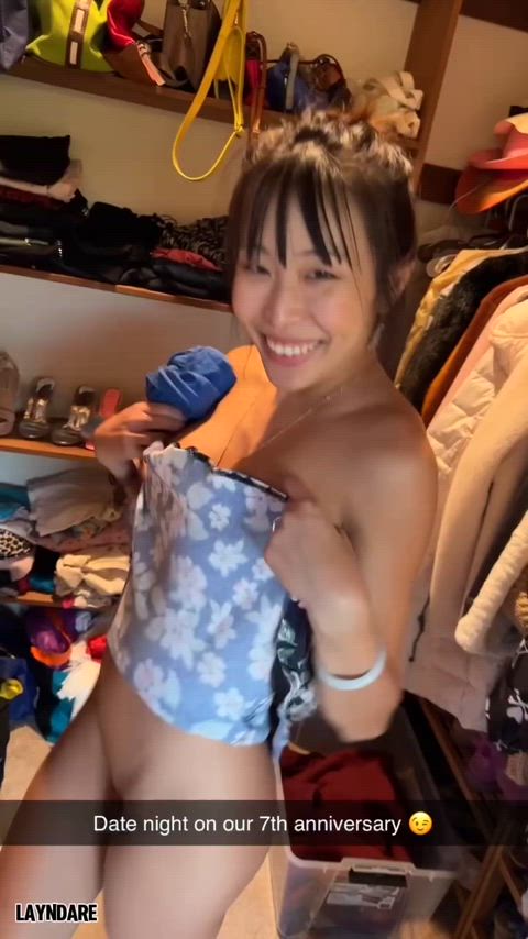 Asian Asianhotwife Hotwife Nude Riding Swinger Swingers VLOG r/AsianPorn r/AsiansGoneWild Porn GIF by layndare