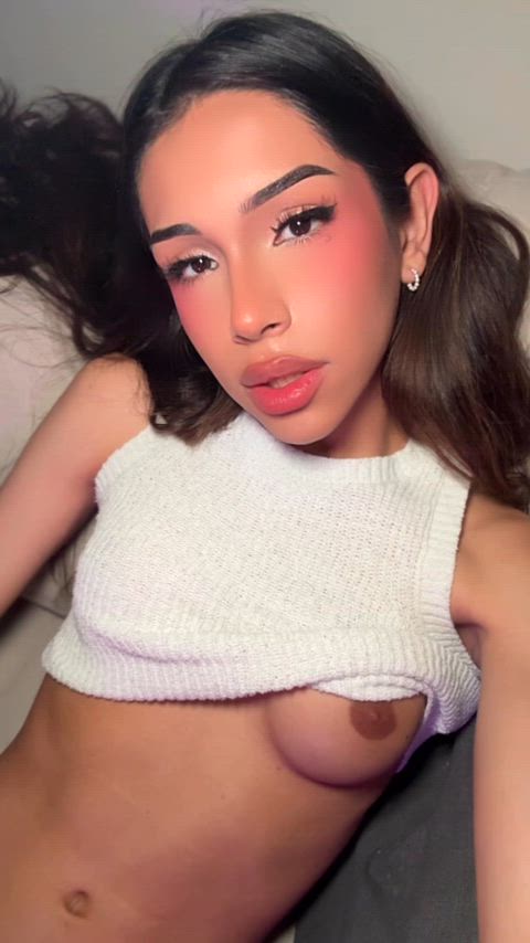 do you promise youll breed a girl with a shemale cock